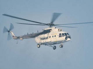 Mi-8AMT helicopter in transport version