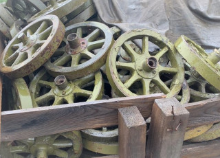 Wheels from Maxim machine gun