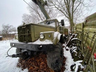 KrAZ-255, excavator
