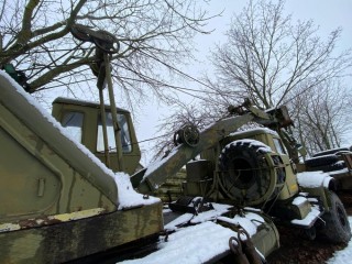KrAZ-255, excavator