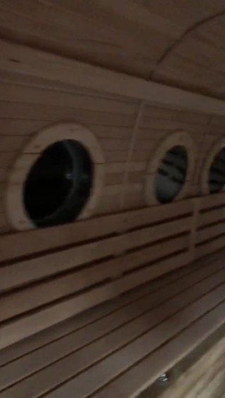 Bath or sauna in a Mi-8 helicopter
