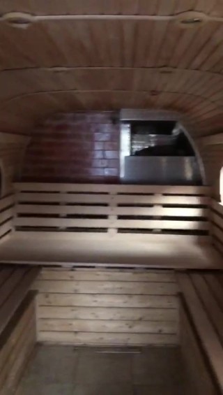 Bath or sauna in a Mi-8 helicopter