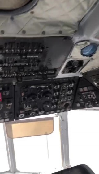 Bath or sauna in a Mi-8 helicopter