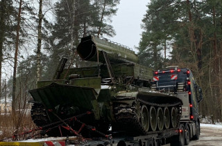 Crawler tractor BTS-4