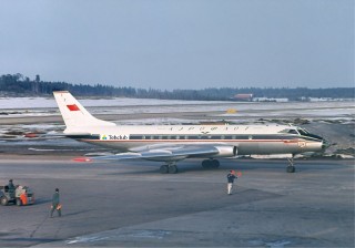 Tu-124 aircraft, fuselage