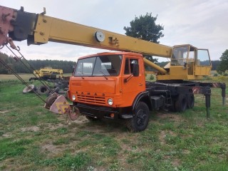 Truck crane KAMAZ-53212
