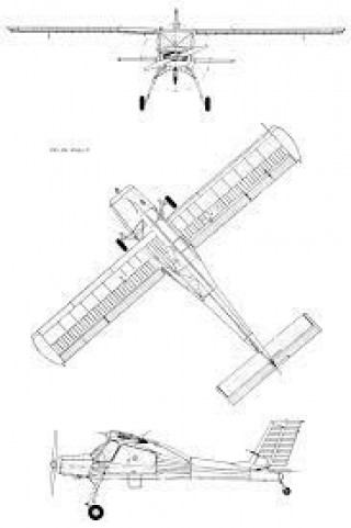 Control units of the aircraft "Vilga 35"