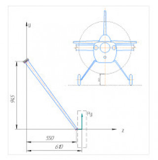 Titanium spring chassis with wheels