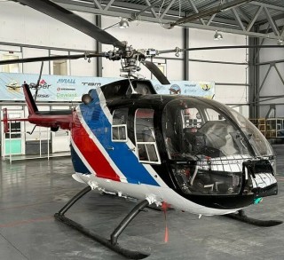 Helicopter BO105 CB