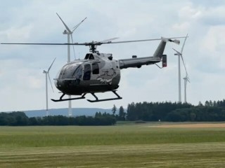 Helicopter BO105 CB