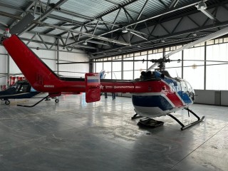 Helicopter BO105 CB