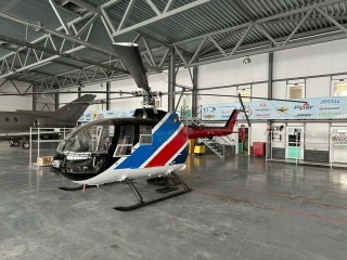 Helicopter BO105 CB