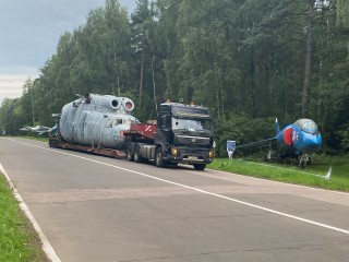 Disassembly, assembly, aircraft transportation