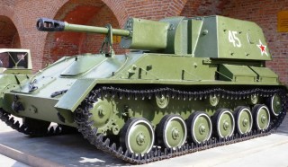 Self-propelled gun SU-76