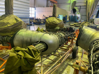 Two engines TV2-117ag