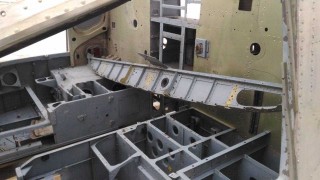 Cockpit of the Mi-8-MTV-1 helicopter