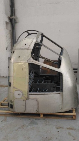 Cockpit of the Mi-8-MTV-1 helicopter