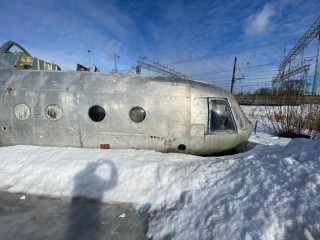 Fuselage of the Mi-8T helicopter