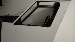 Layout of the aircraft cabin "PIPER SUPER CUB"
