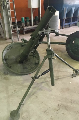 Regimental mortar 120 mm