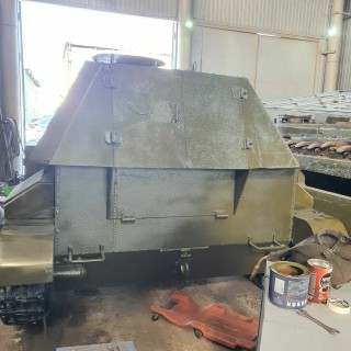 Self-propelled installation SU-12