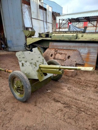 Pushka 45 mm, 1943 onwards