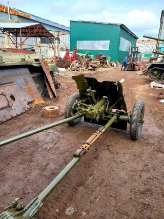 Pushka 45 mm, 1943 onwards