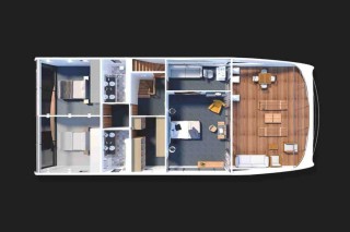 Houseboat Futura 180