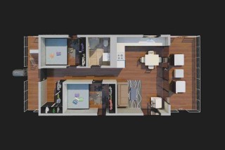 House on the water, Freedom 50