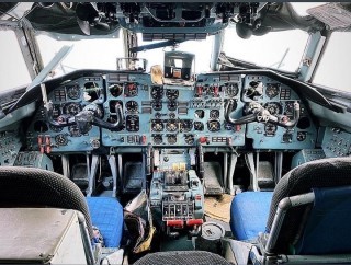 An-32 aircraft cockpit