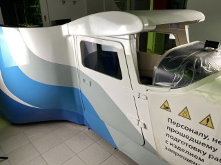 Cessna 172S flight simulator