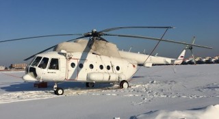Mi-8MTV-1 helicopter after kvw