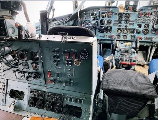 An-32 aircraft cockpit