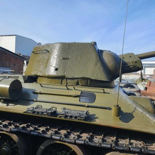 Tank T-34-76 for a pedestal