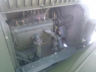 Sanitary vehicle White