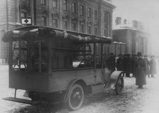 Sanitary vehicle White