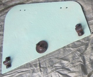 Armored door of Wehrmacht eight-wheelers