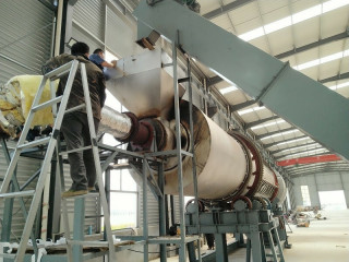 Activated coal production line