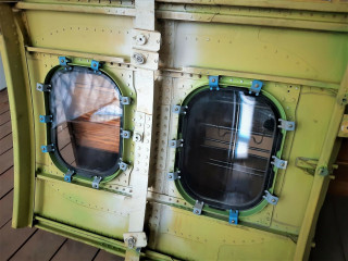 Fragment of the fuselage Boeing 737