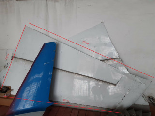 CRJ 200 aircraft stabilizer plane