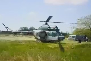 Two Mi-2 helicopters