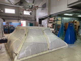 Wind tunnel Ø 3.2 m.