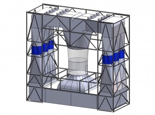 Windtunnel Ø 4.3 M.