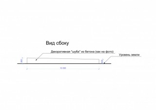 Pedestal for the T-34 tank
