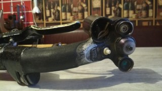 The control knob on the MiG