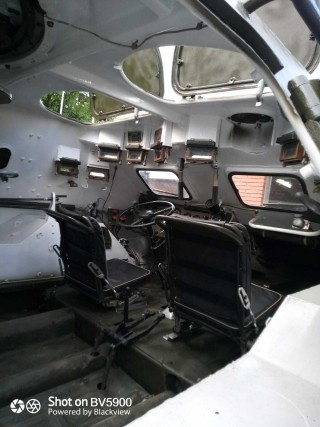 BTR-60 after restoration