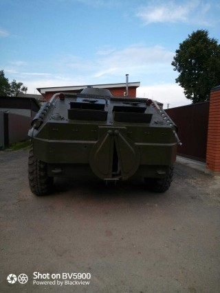 BTR-60 after restoration