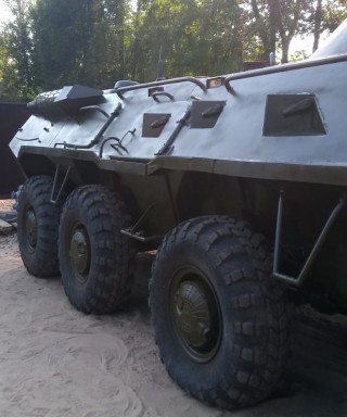 BTR-80 for pedestal