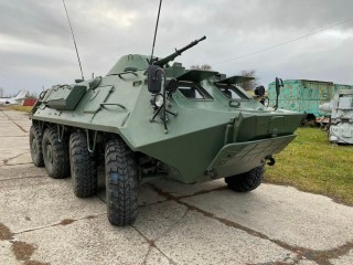 BTR-60 after restoration