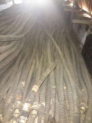 Manual pump pumping BKF-4 and others.